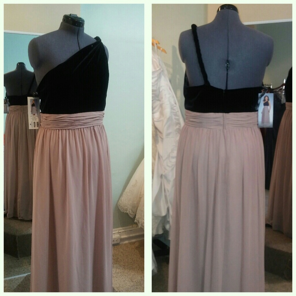 NWT One shouler gown
